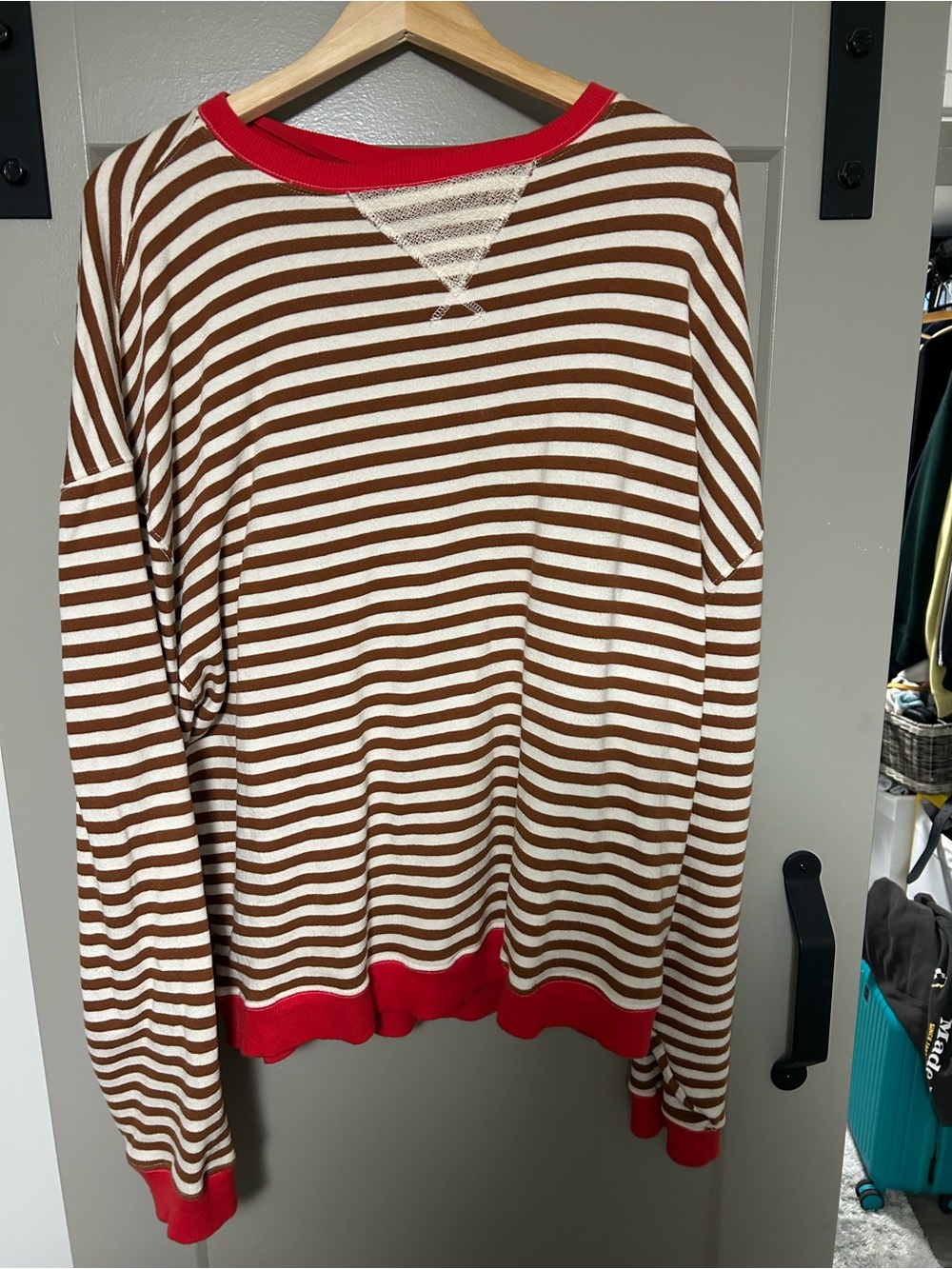 Free People Classic Striped Crew